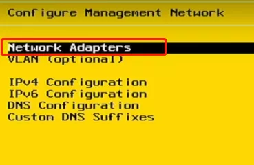 配置 - Configure Management Network install ESXi